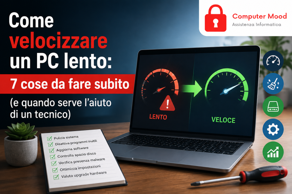 PC lento: guida pratica con 7 cose da fare subito per migliorare le prestazioni del PC