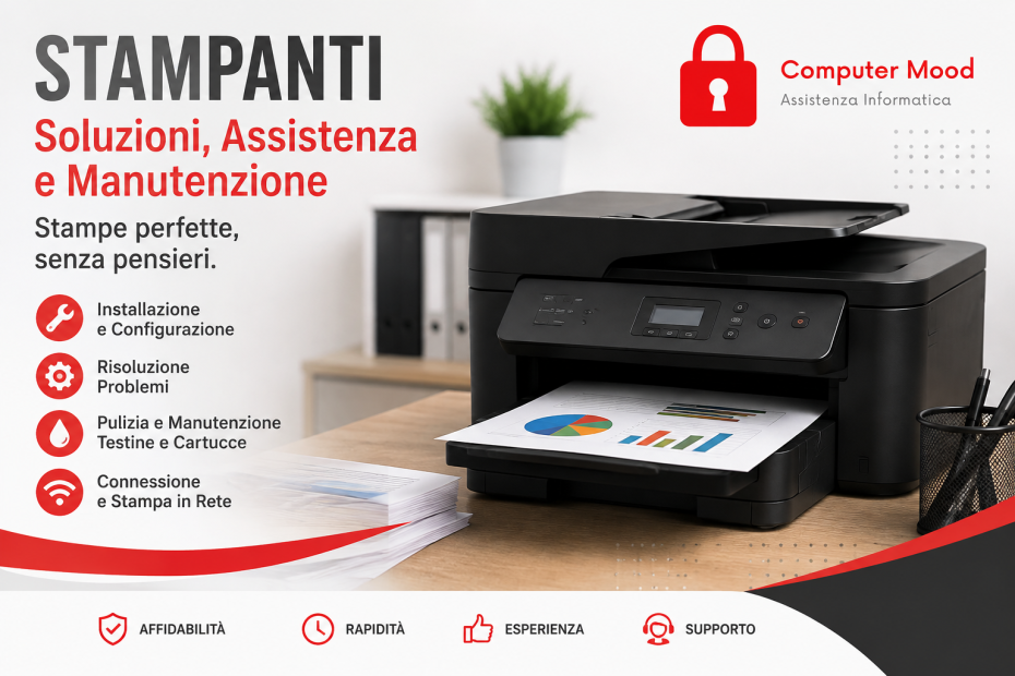 Confronto stampanti inkjet laser e EcoTank – guida alla scelta e installazione