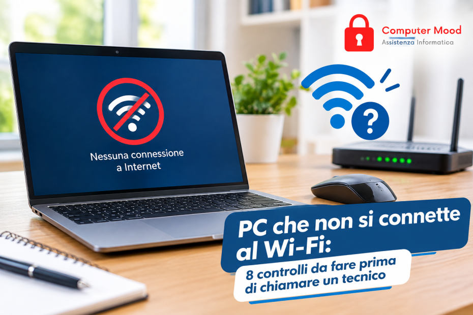 pc non si connette al wifi